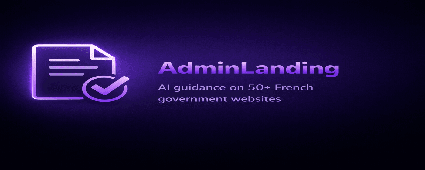 AdminLanding overview