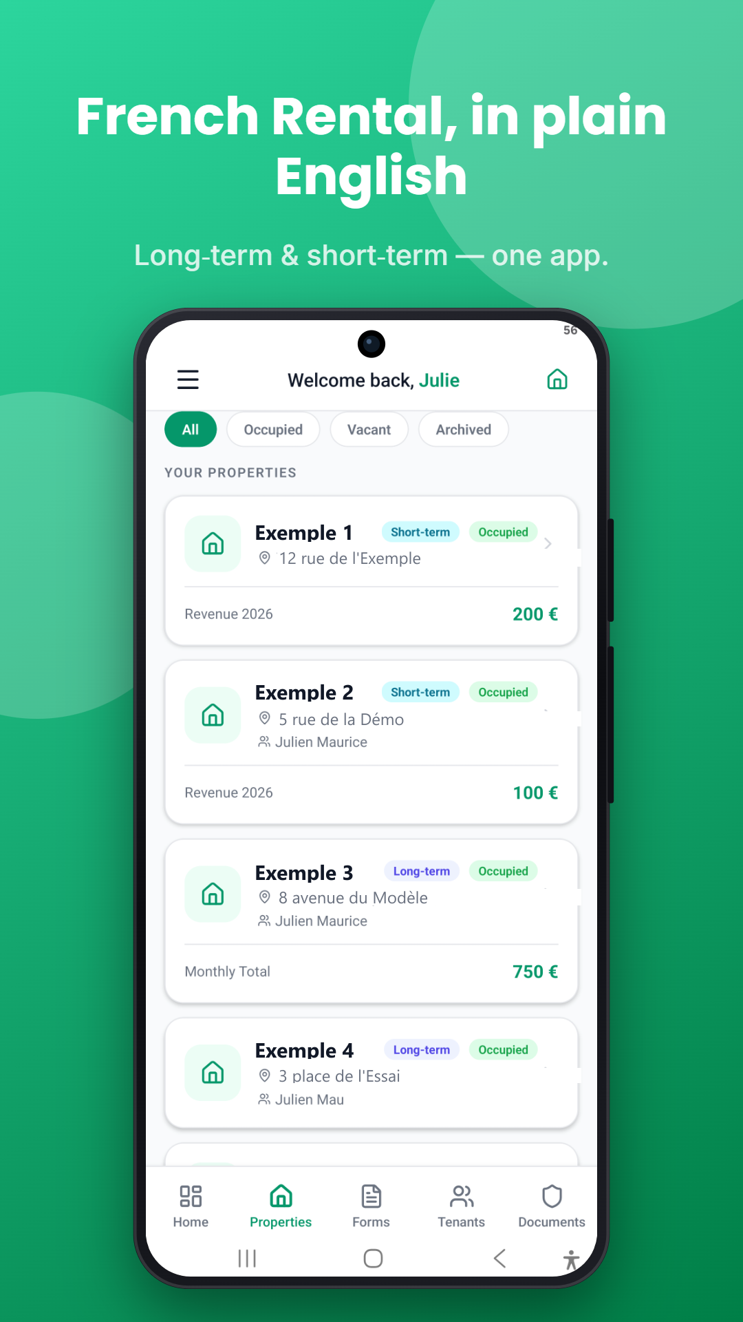 Rent — Lease & Short-Term app screenshot